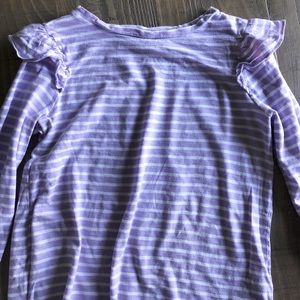 Old Navy 3/4 Flutter Sleeve Shirt